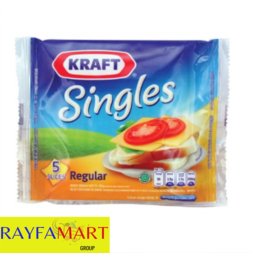 

Kraft Singles Keju Cheese (isi 5 slices)