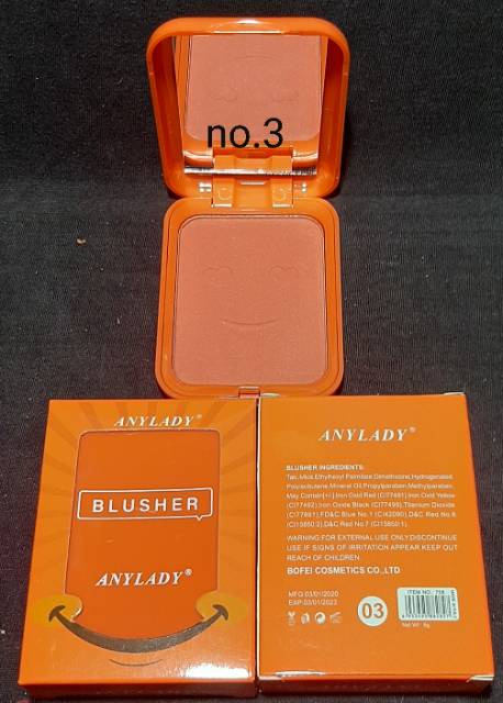 PROMO!!!BLUSH ON/BLUSHER ANY LADY 758