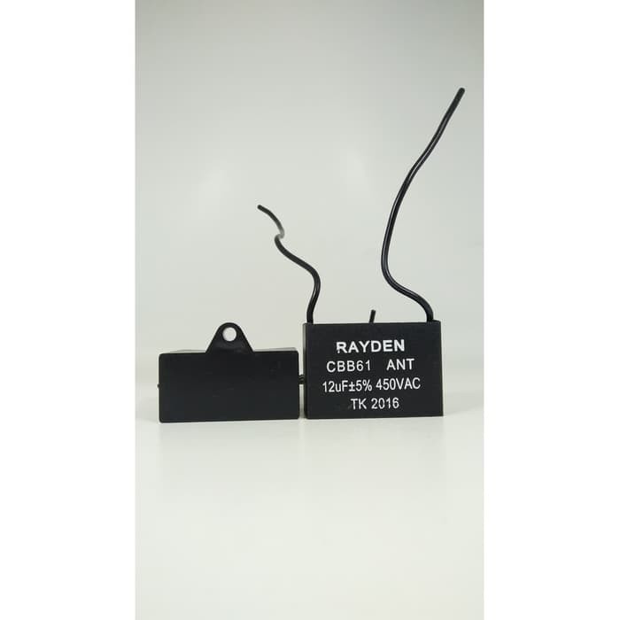 KAPASITOR 12 UF / 450V RAYDEN ( FREE BUBBLE WRAB BOX )