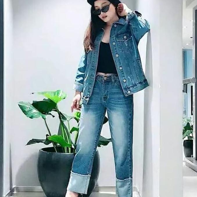 EDISI TERBARU CELANA WANITA - JEANS ZARA - LEBBY BOYFRIEND CEPETAN..