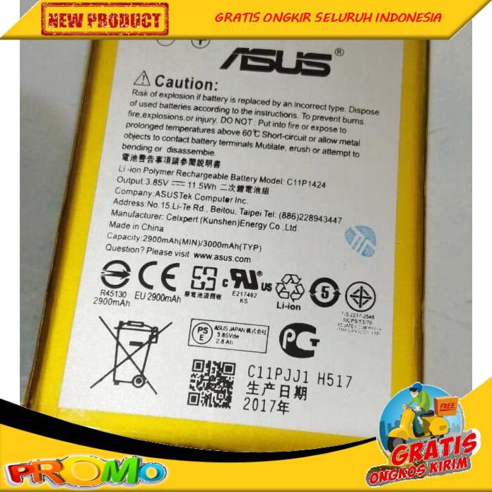 TERBARU ORIGINAL BATERAI ASUS ZENFONE Z00AD ZOOAD BOLEH RESELLER