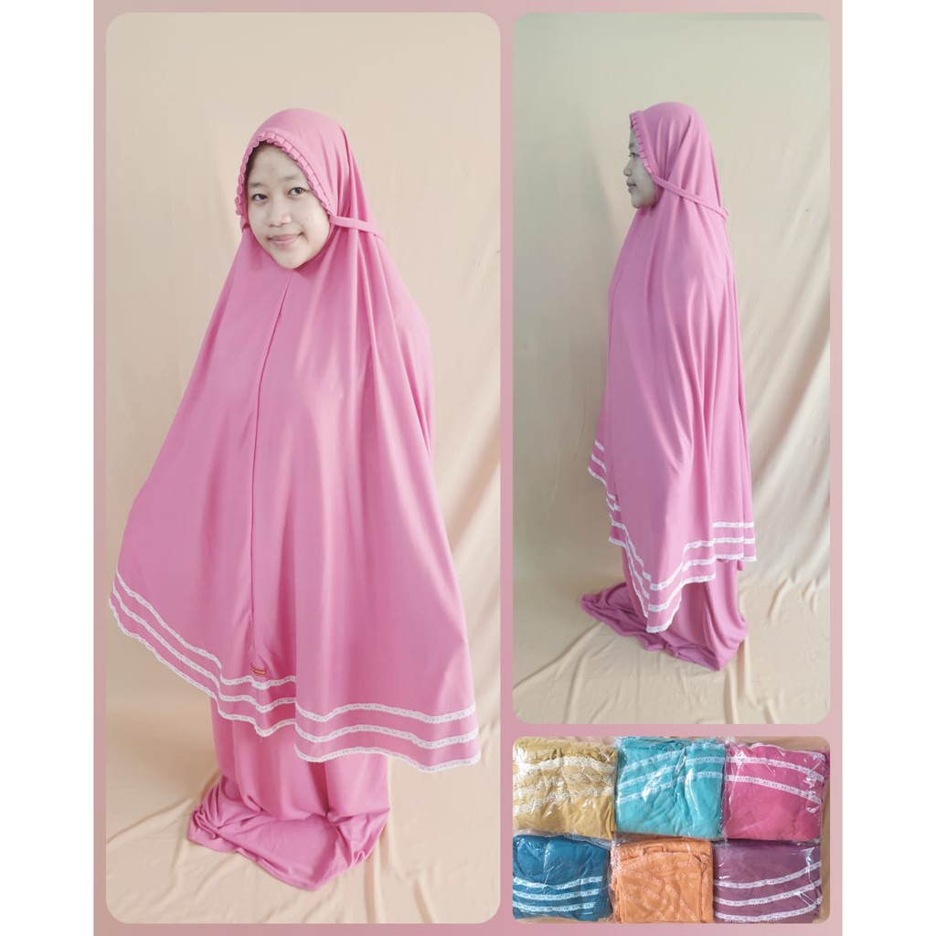 MUKENA KAOS/ MUKENA TANPA PET