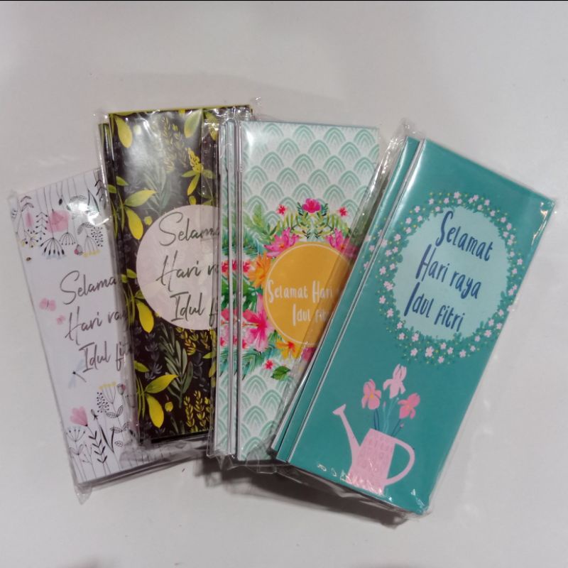 

Amplop lebaran motif lucu bahan tebal