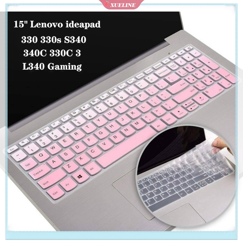 LENOVO Cover Pelindung Keyboard 15.6 &quot;320 330 330s 340s 520 720s 130 S145 L340 S340 ZL 2018 Bahan Silikon Tahan Air