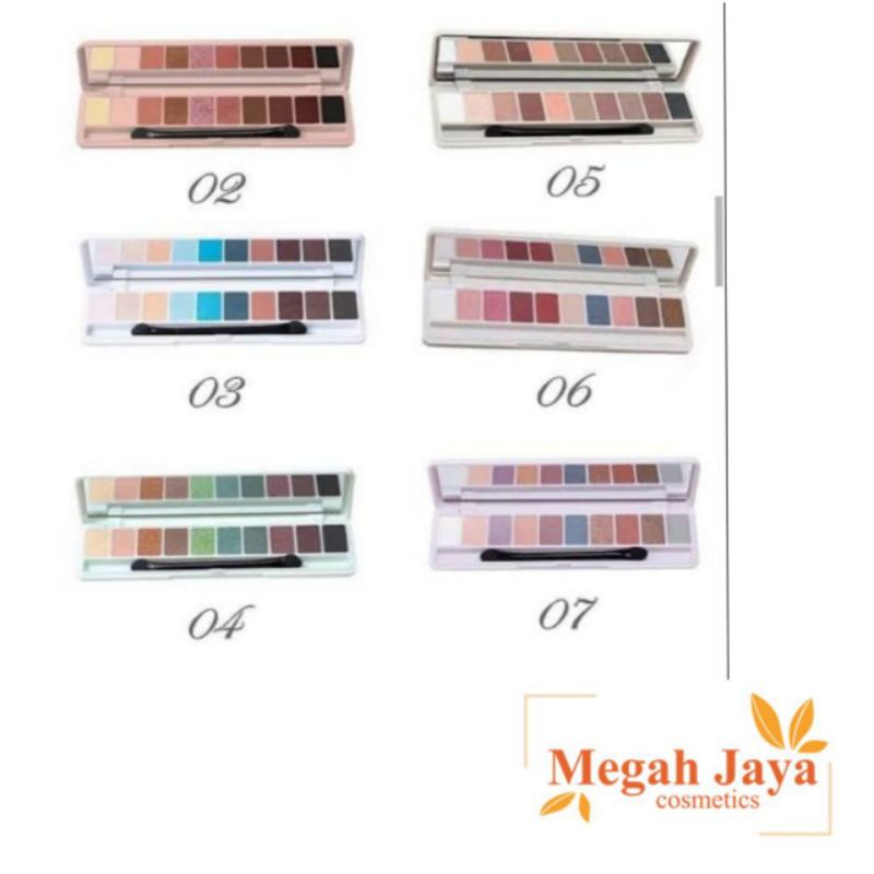 MADAME GIE EYE SHADOW 10 WARNA 15 Gr @MJ