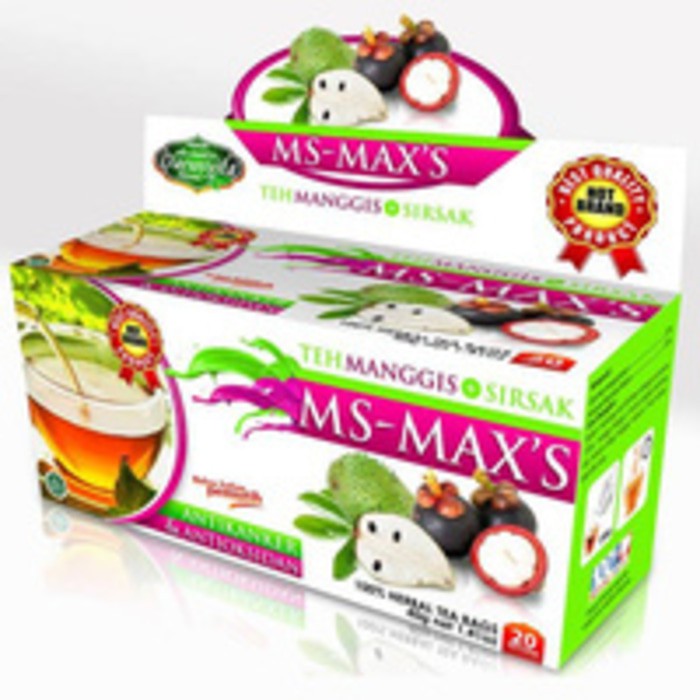 

Super Promo! Teh Manggis Sirsak MS Max