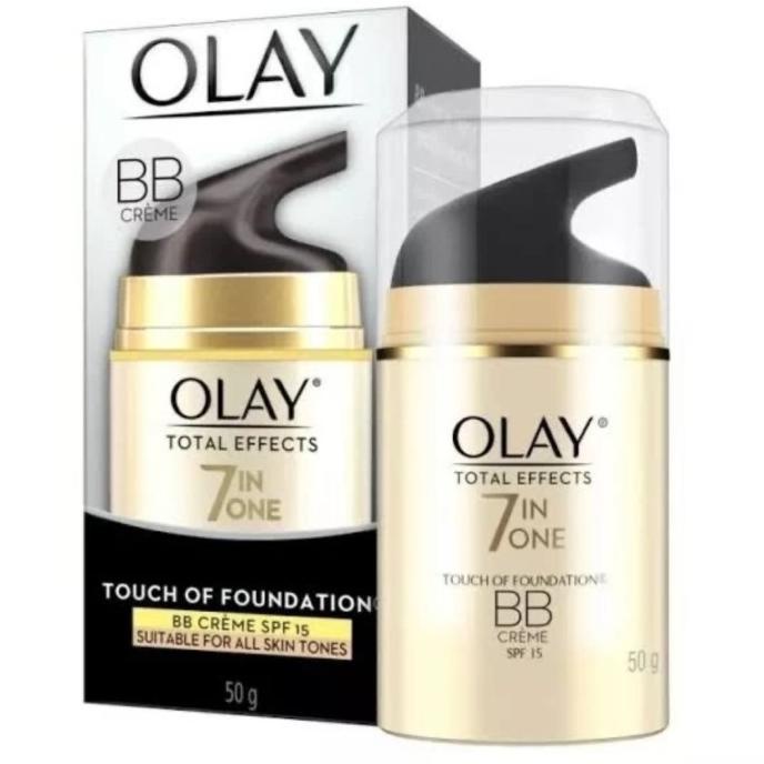 Premium Product Olay Total Effects Foundation Bb Cream Alas Bedak Anti Aging 50 Gram - Paling Dicari