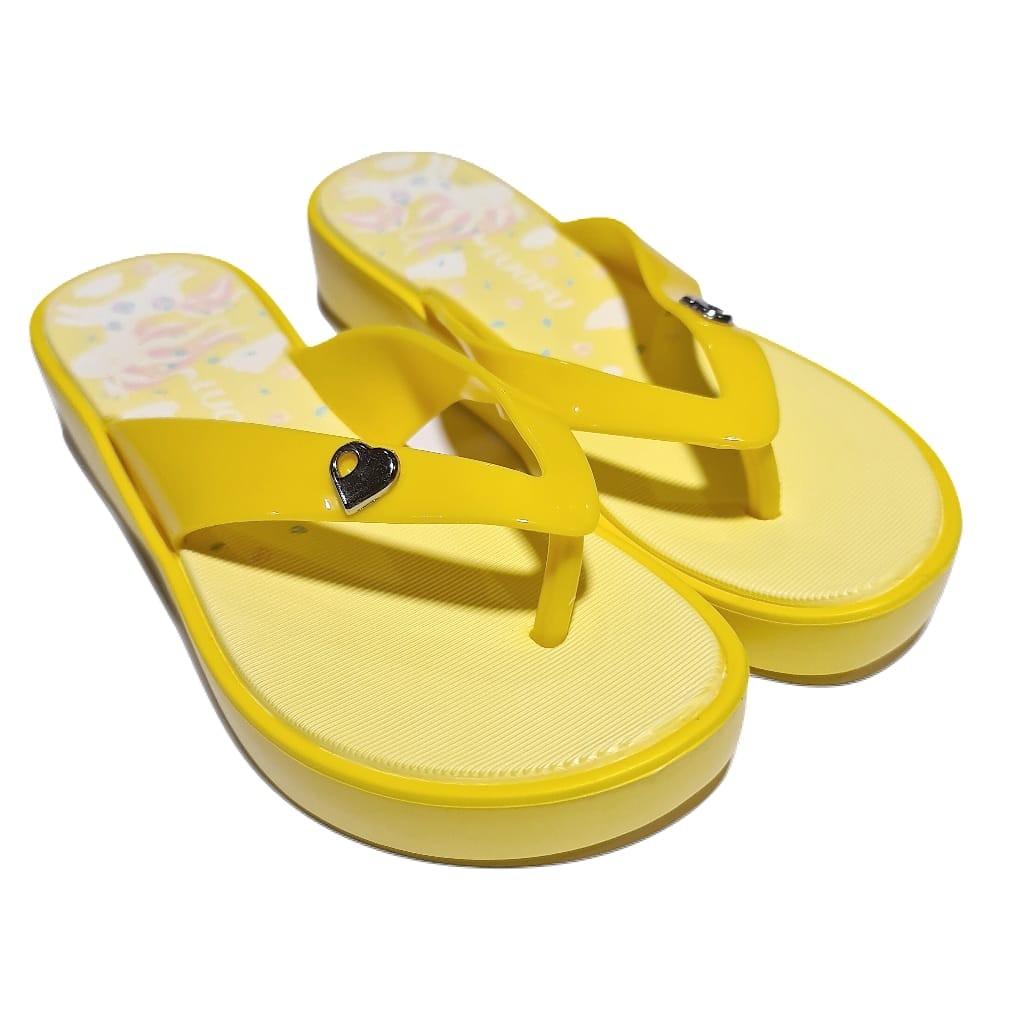 jelly sandal anak cewek luofu sendal jepit karet import E7158B68