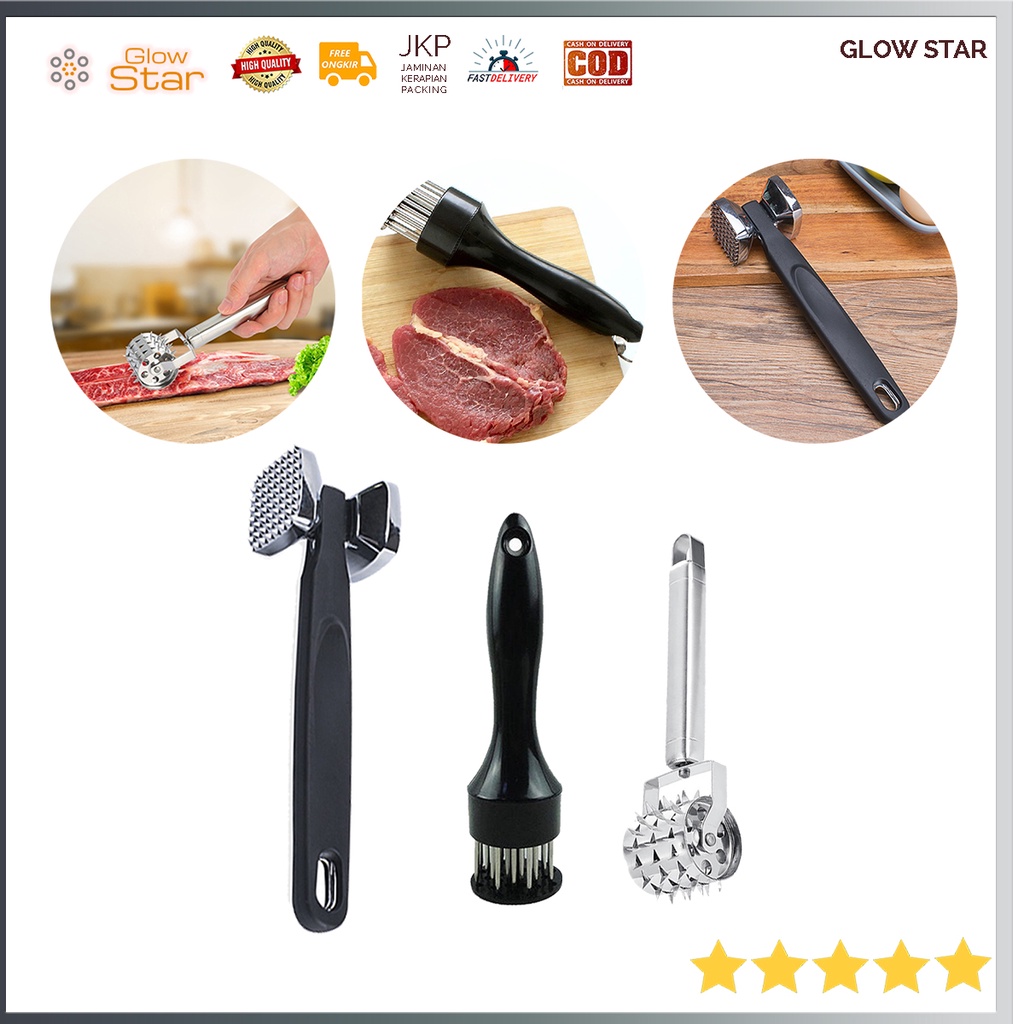 Alat Penghalus Daging Steak Tenderizer Beef Hammer