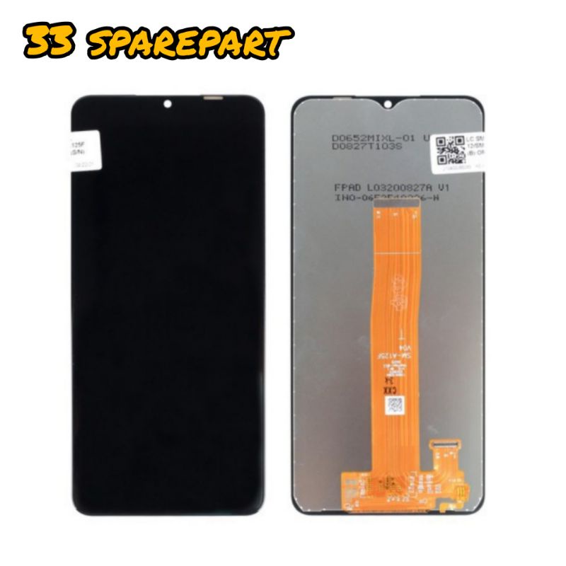 Lcd fullset Samsung a12 / a125 / a125 / a02 / a022 / a127 / m02 / m022 Ori