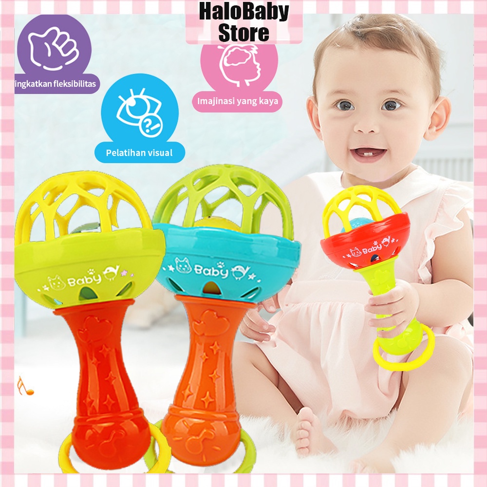 Fantasybaby mainan tangan bayi bunyi / Mainan Genggam Bayi Rattle