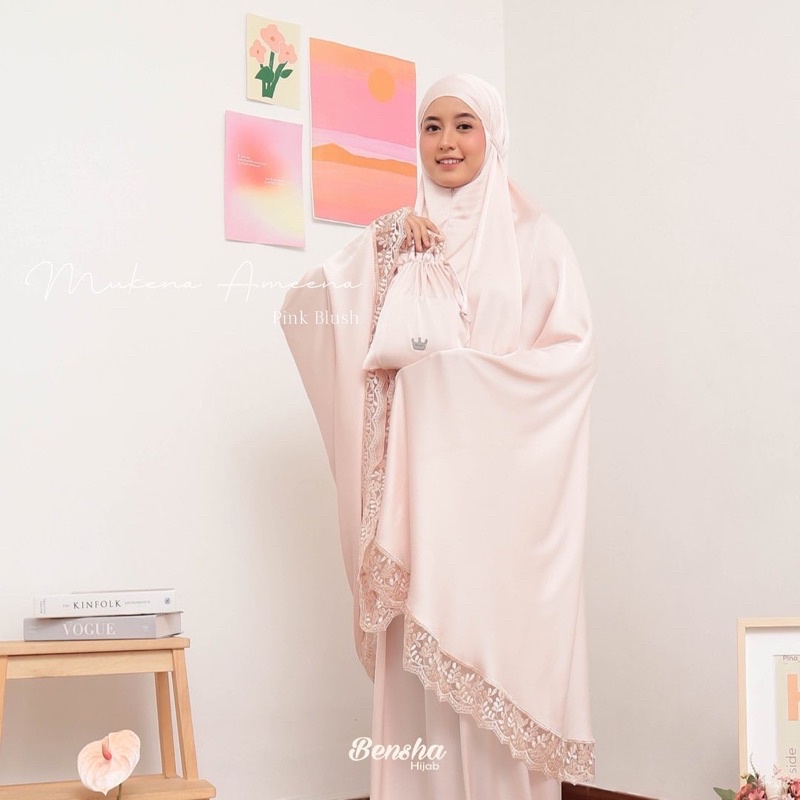 Mukena Ameena - Pink Blush