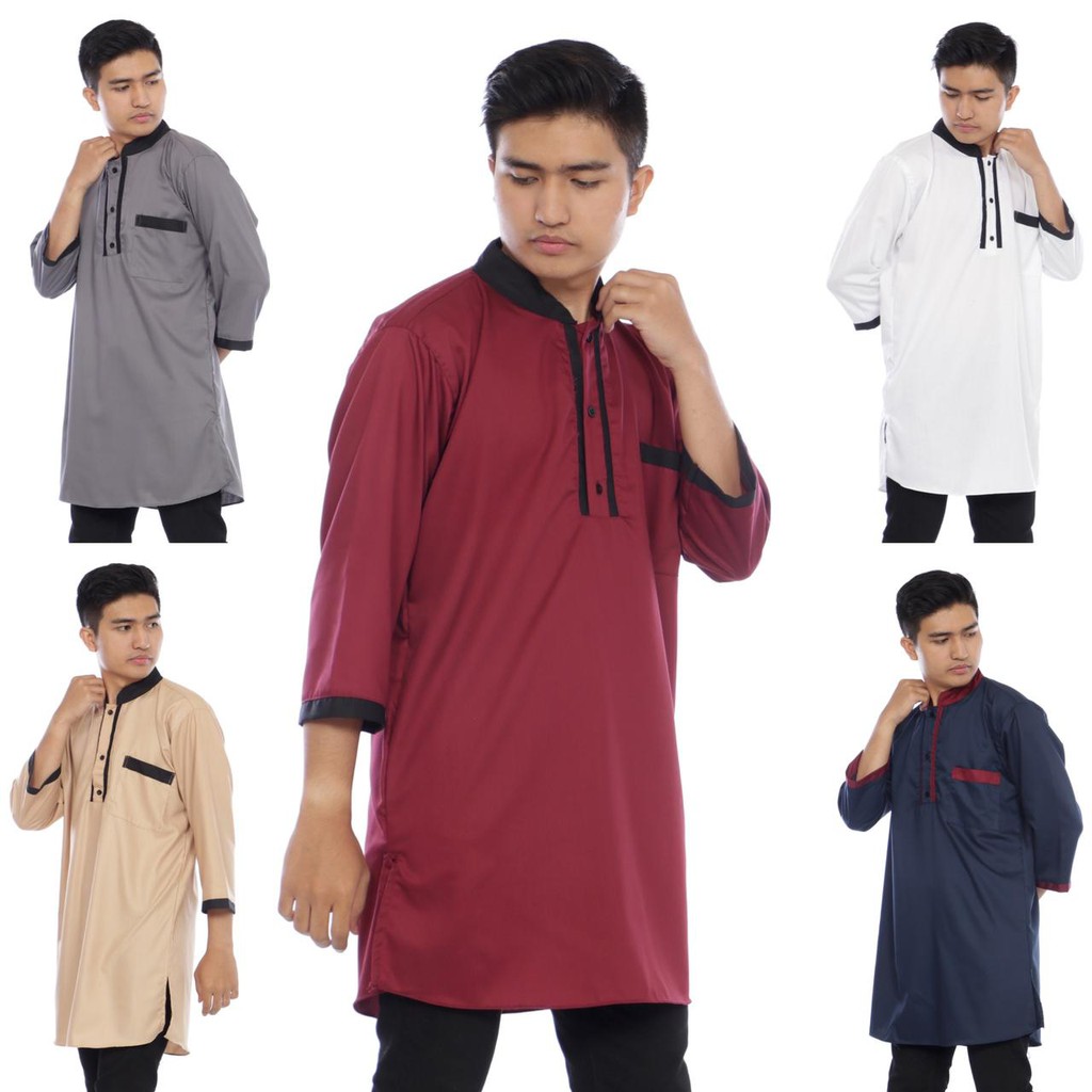 BAJU KOKO PRIA DEWASA KATUN TOYOBO PREMIUM KOKO MUSLIM COWO ATASAN LAKI LAKI LEBARAN