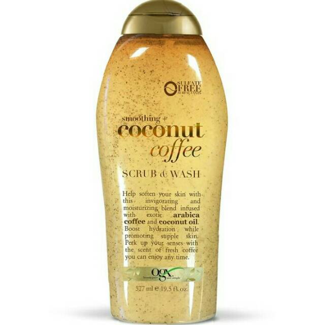 OGX Body Wash Sabun Mandi 577ML - Coconut Coffe