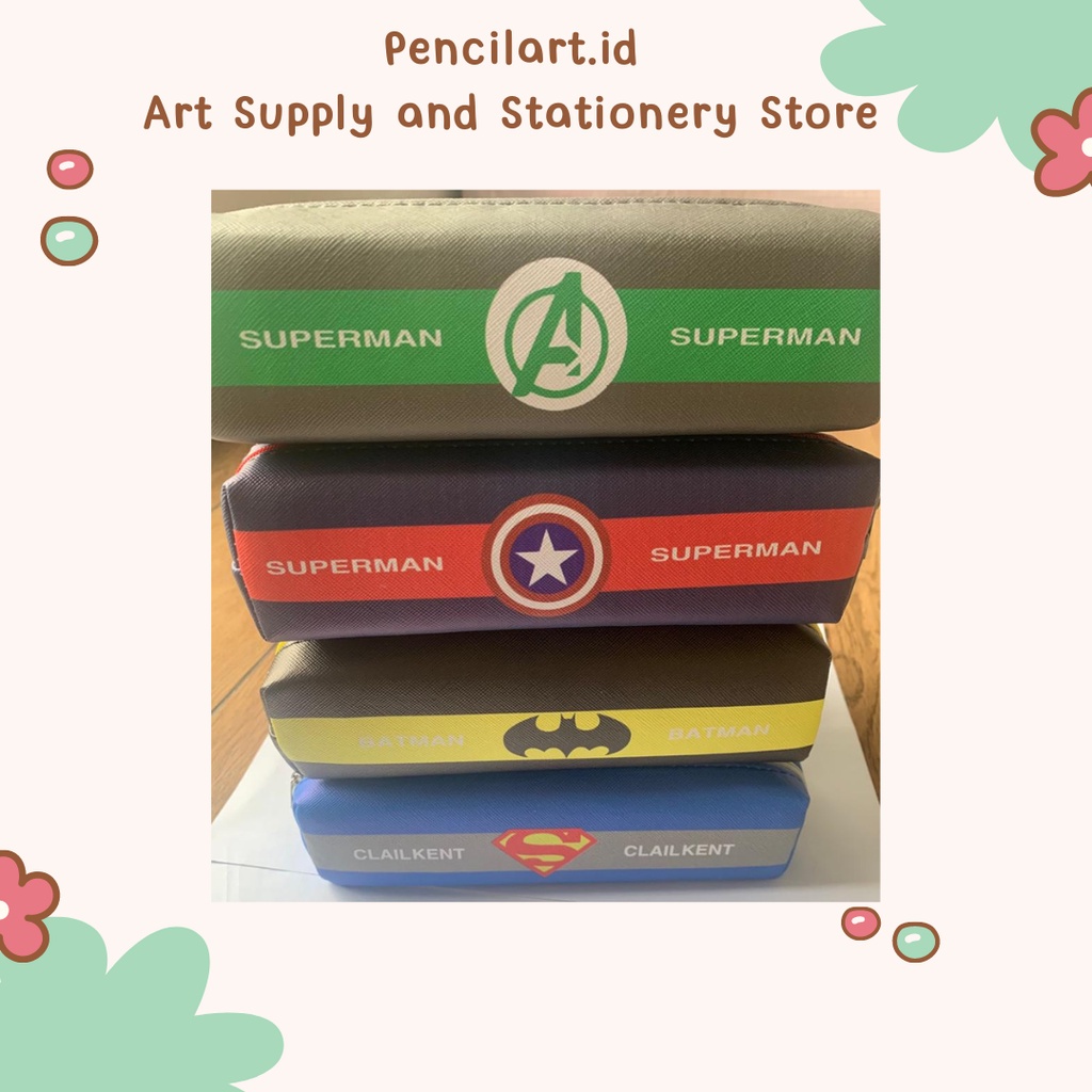 

Tempat Pensil/Kotak Pensil Super Hero