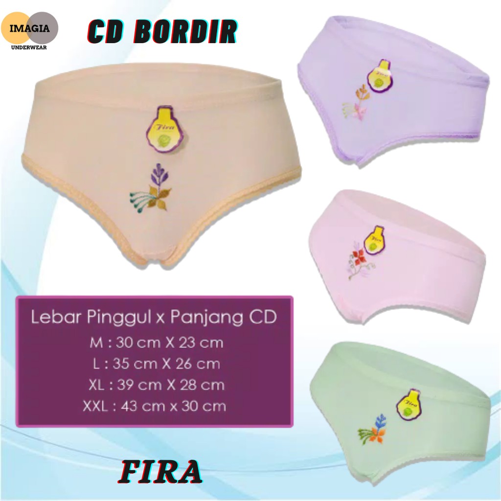 CELANA DALAM WANITA BORDIR