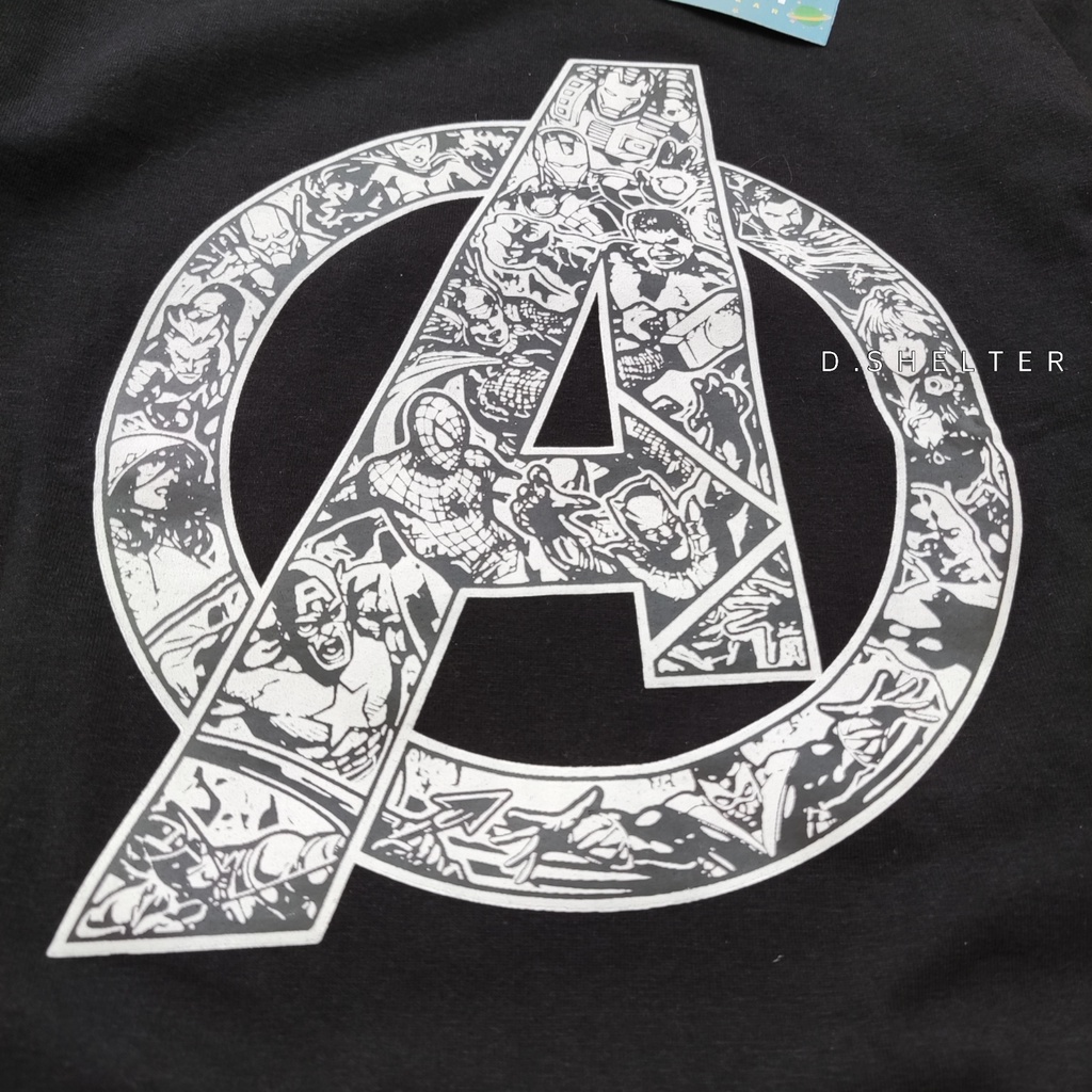 KAOS DISTRO ANAK HITAM AVANGERS  / D.SHELTER