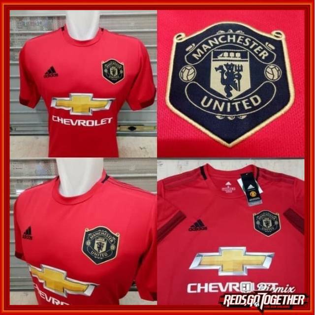 JERSEY MU MANCHSTER UNITED HOME 2019 - 2020 GRADE ORI OFFICIAL