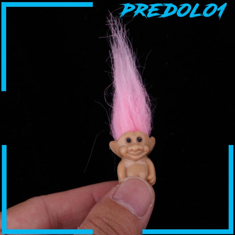 (Predolo1) 5pcs Boneka Troll Mini Gaya Vintage Untuk Dekorasi Kue