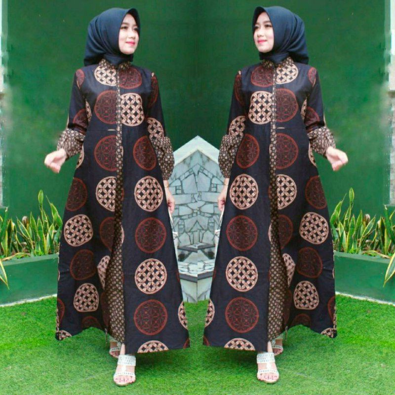 Gamis Batik Jazzy Jumbo LD 120