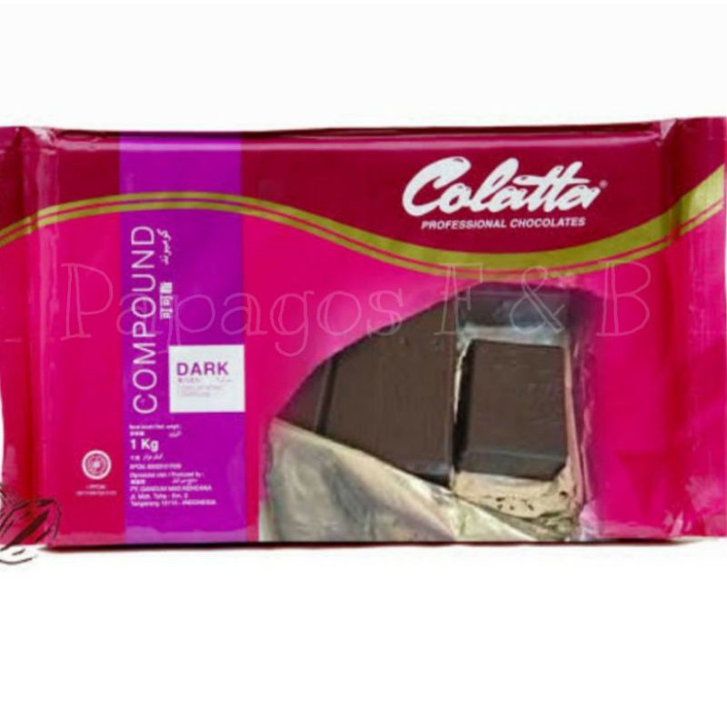 

Colatta Collata Dark Compound / coklat batang repck 500 gr / gram