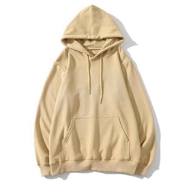 Sweater hoodie wanita korean style warna Coksu - coklat susu - moca - bronze - bahan fleece tebal-3