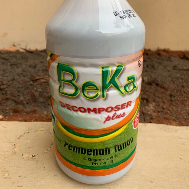 Beka Decomposer Plus Pembenah Tanah Kemasan 1 Liter