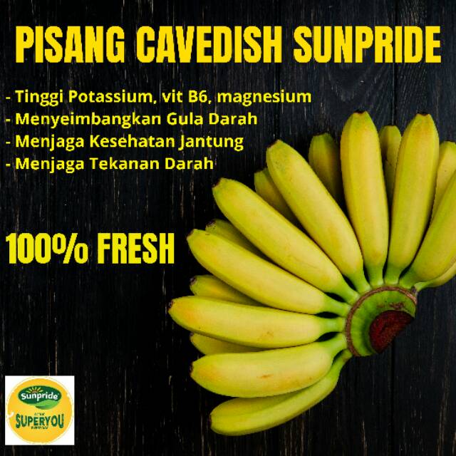 

BUAH PISANG SUNPRIDE AMBON SEGAR