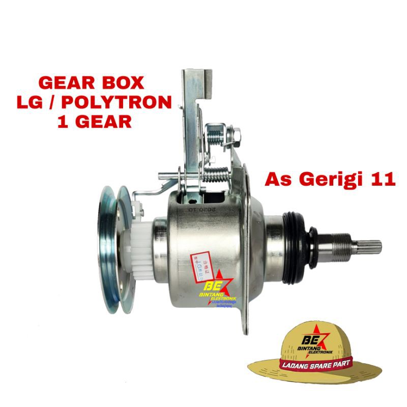 GEARBOX MESIN CUCI POLYTRON 1 GEAR AUTOMATIC GEAR BOX MESIN CUCI LG 1 TABUNG