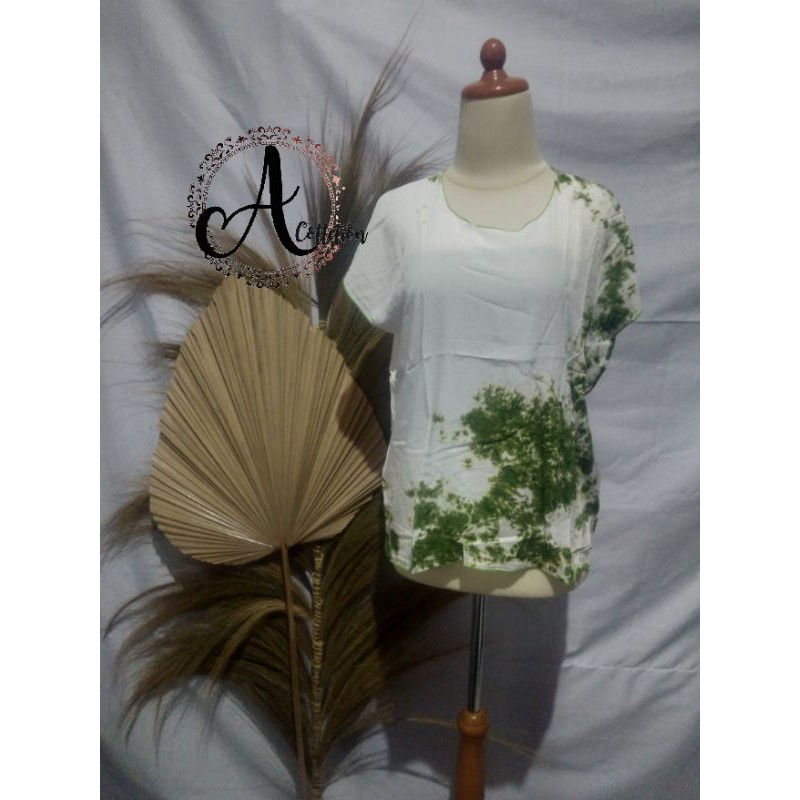 Baju Atasan Abstrak / Baju Bali Smoke