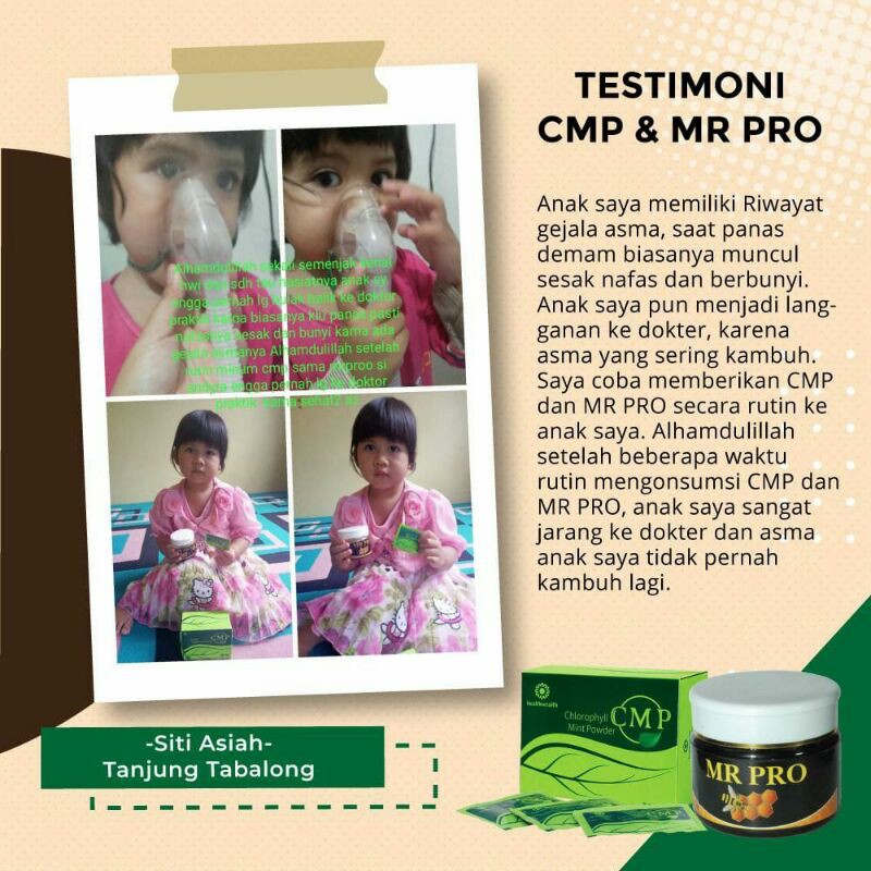 CMP MINT ORIGINAL HWI - ECER - DETOKS RACUN DALAM TUBUH, KOLESTEROL, DIET, DIABETES, DETOKS ROKOK
