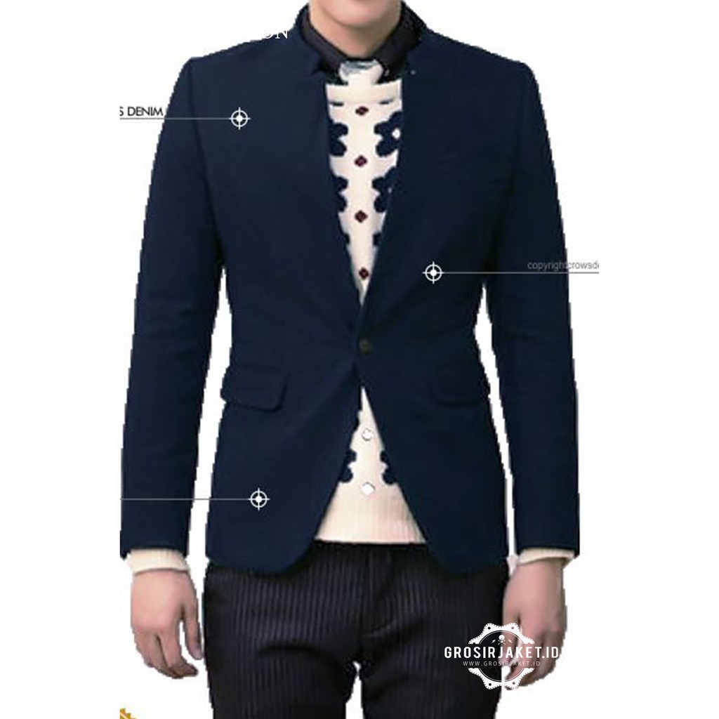 Jas Pria, Blazer Cowok, Jas Shanghai, Jas Navy, Manzoneid Jas Pengantin, Jas Casual, SK83