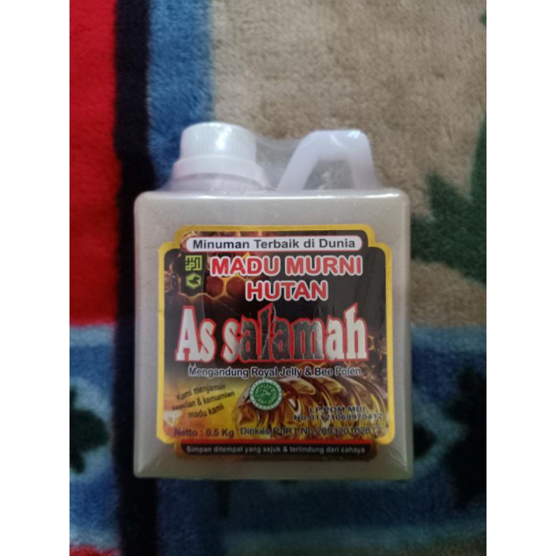 

MADU MURNI AS-SALAMAH 500GR MADU MURNI HUTAN DAN MADU SARI BUNGA BUAH