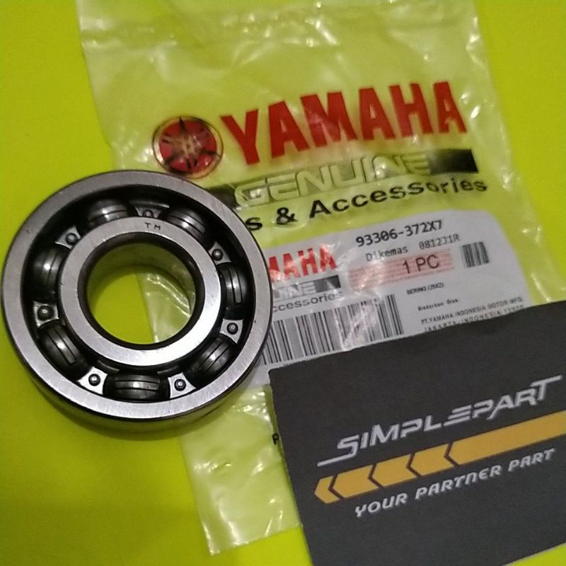 bearing kruk as kanan Mio smile bearing laher kruk as Mio sporty Mio soul karburator Fino karburator bearing kruk as kanan Mio lama