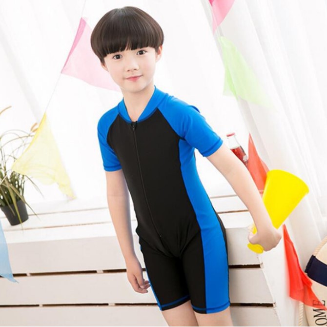 Baju Renang POLOS Anak-anak Pakaian Renang Swimsuit Swimwear