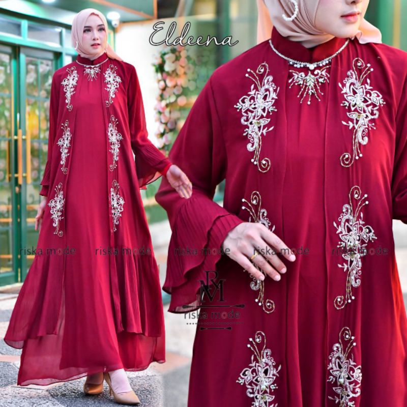 gamis eldena/gamis terbaru