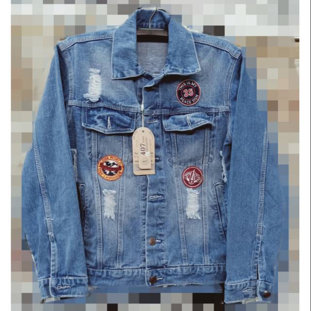 JAKET COWOK STIKER SOBEK