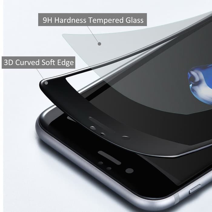 Tempered Glass Full Cover For Xiaomi Pocophone F1 - Black