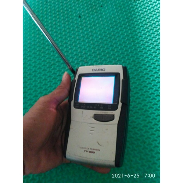 tv pocket Casio model tv880c.minus