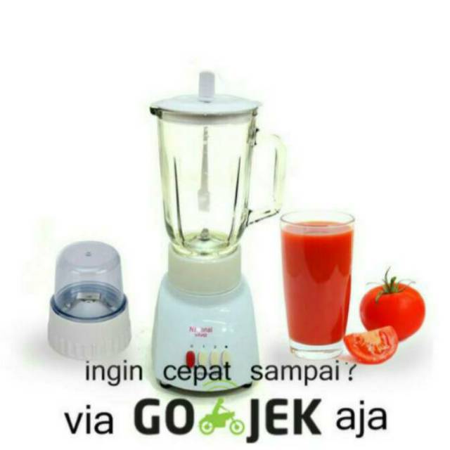 Blender  2in1 kaca murah berkualitas Ok