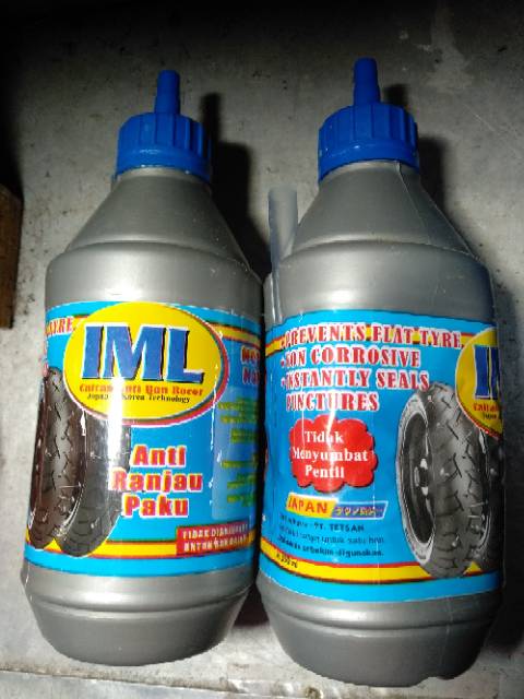 Cairan ban tubles anti ranjau paku merk iml UK.350 ml..all ban motor tubles