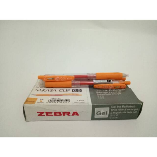 

Zebra Sarasa Clip Orens
