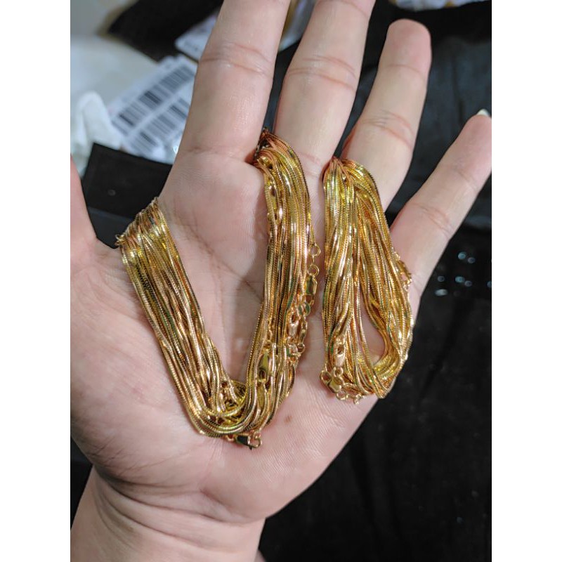 KALUNG PERAK  FLEXI ( PJ 45 CM ) KUALITAS IMPORT