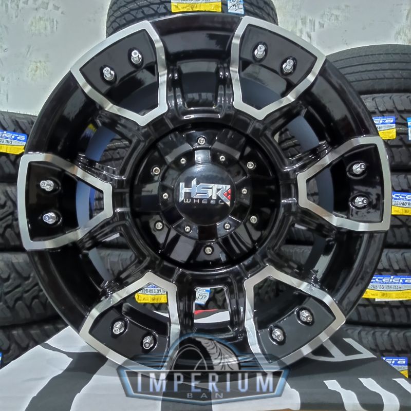 Velg Mobil Model OFFROAD Ring 15 HSR Komo R15X8 H5X114,3 ET15 BMF ( Rush , Innova , Hilux SC , Carry