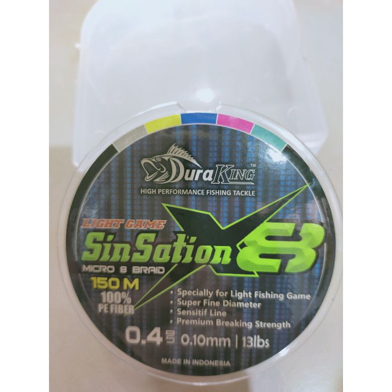 sinsation PE 0,4-150 meter 13 lbs