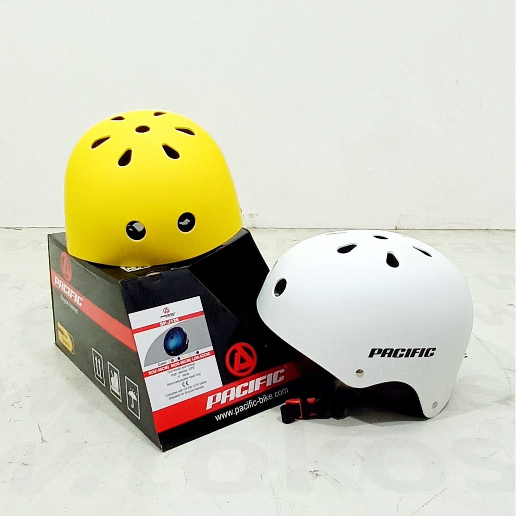  Helm  Sepeda  Pacific  SP  J126 M 54 58cm EPS Foam 8 Vents 