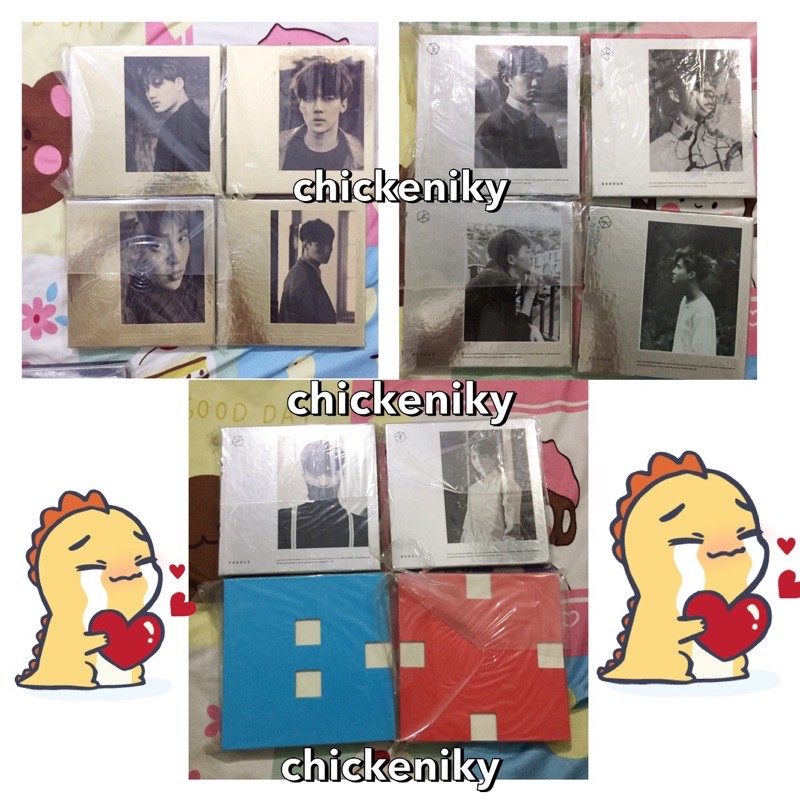 exo chanyeol sehun exodus album