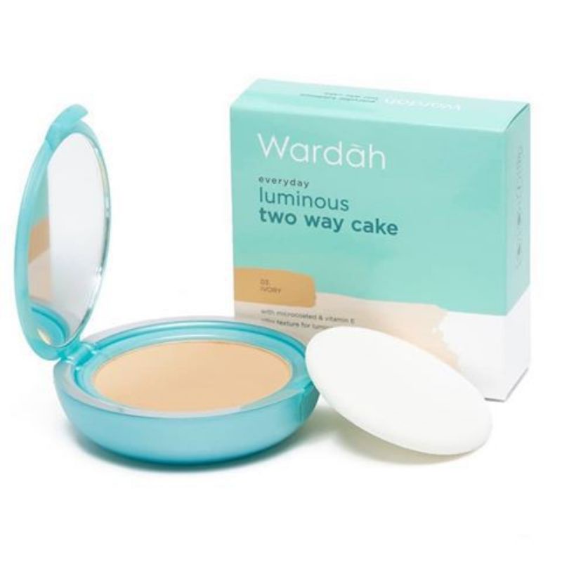 WARDAH Everyday Luminous Two Way Cake 12gr (Bedak Padat)
