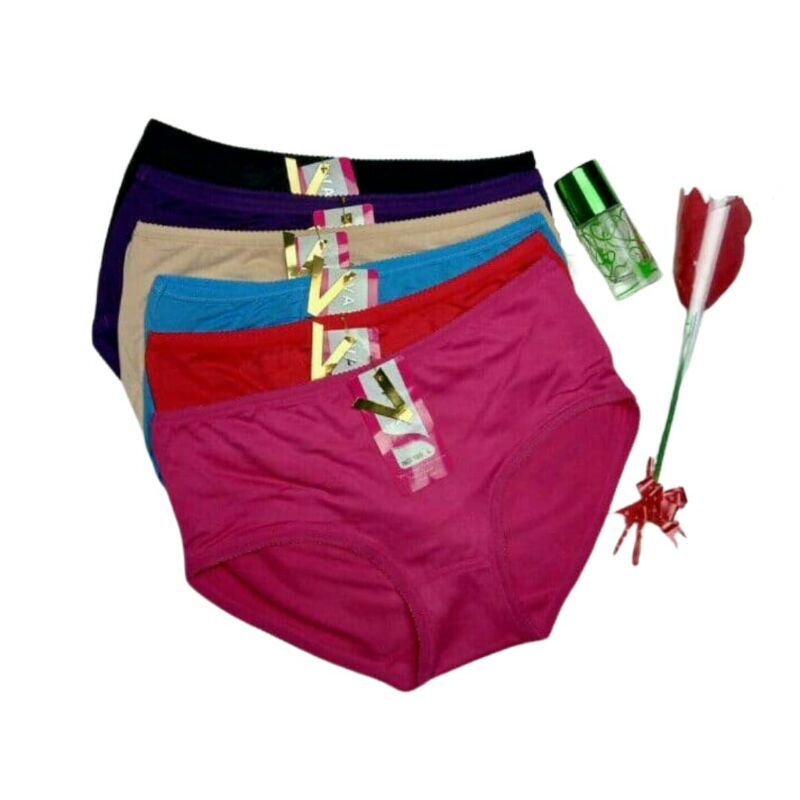 Isi 6 pcs Celana Dalam Wanita  Celana Dalam Vaya Cd Vaya 105  Cd Remaja Polos