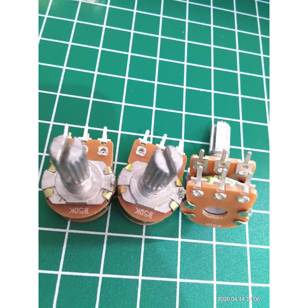 [PAS-9026] POTENTIOMETER POTENSIOMETER 50K STEREO MURAH TANPA CT